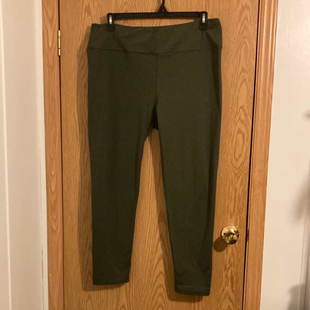 Olive Green Leggings